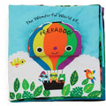 Melissa & Doug Soft Activity Baby Book - The Wonderful World of Peekaboo! Lift The Flap Busy Book for Toddlers, Sensory Toys for Babies and Toddlers