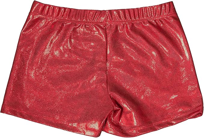 Aosva Little Big Girls' Sparkle Dance Tumbling Athletic Gymnastics Short 2-14Years