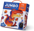 Crocodile Creek Above + Below 48-Piece Jigsaw Floor Puzzle - Fun Floor Puzzles for Kids Ages 4-8, Jumbo Dinosaur