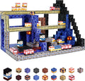 Aleath Magnetic Blocks Building Toys for Kids: 100PCS Magnet Cubes Trains Set - Kids Toys for Christmas Birthday Gifts - 0.8 inch Magnetic Blocks for Boys & Girls 3+