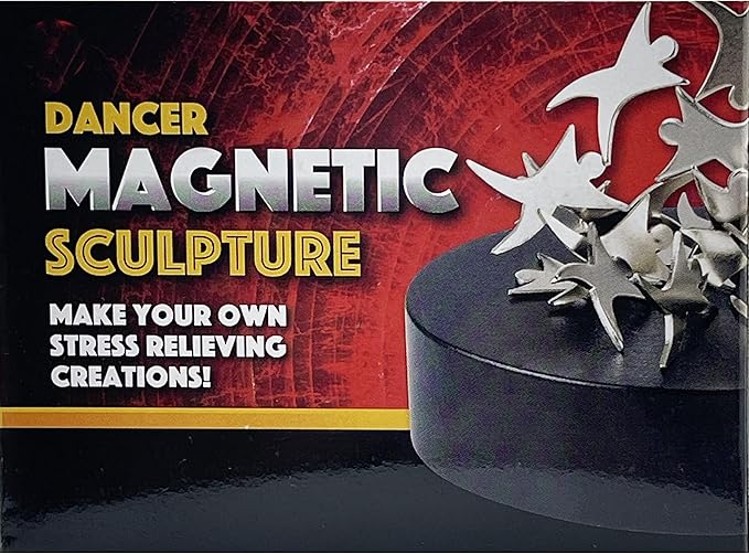 The Dreidel Company Magnetic Sculpture Building Blocks, Create Your Own Masterpiece, Development and Stress Relief, 3.5" Inch (Dancer)