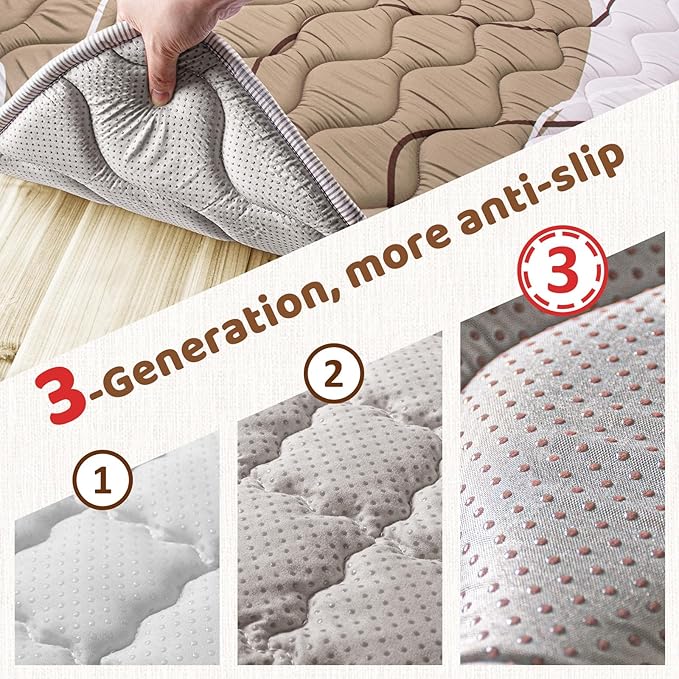 Baby Play Mat, 50x50 Playpen Mat, Thick Soft Foam Playmats for Baby, Foldable and Washable Baby Crawling Mat for Floor(Scandinavia)