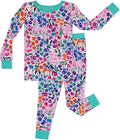 Little Sleepies Two-Piece Pajama Set for Boys & Girls, Soft Viscose from Bamboo Toddler Pajamas for Kids, Family Matching PJs
