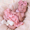 Aori Reborn Baby Dolls Realistic - Lifelike 20 Inches Newborn Baby Doll Girls with Poseable Limbs and Feeding Kit Included, Nice Gift for Kids 3+