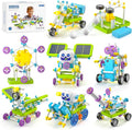 434 PCS STEM Toys Kit for Kids Age 6+ - Build 36+ Robot Models with Solar Power, Gears & Sensors,Science & Engineering Learning Toy for Boys & Girls | Perfect Educational Birthday Gift