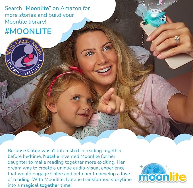 Moonlite Storytime - Ryan's World - Word Search - A Magical Way to Read Together - Projector Sold Separately - Digital Story w/ Sound FX - Learning Gifts for Kids Ages 1 Year & Up