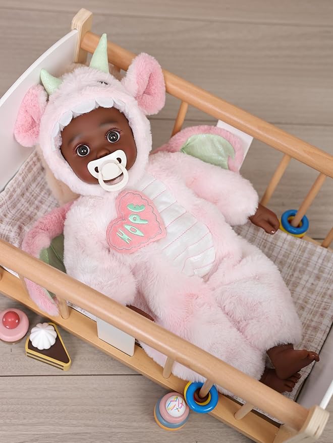 Baby Dolls, 18inch Large Realistic Cute Soft Body Real Life Baby Doll with Accessories for 3+ Year Old Girls Gifts, Pretend Play, Collection, Hope Slogan Design