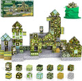 Military Magnetic Blocks Toys for Kids -100PCS Magnetic Building Blocks Magnetic Tiles STEM Montessori Sensory Toys for Boys & Girls - Birthday for Kids Ages 3 4 5 6 7 8 9 10