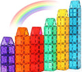 Gemmicc Magnetic Tiles, Magnet Toys Building Blocks for Kids, STEM Approved Educational Toys,Magnet Puzzles Stacking Blocks for Boys Girls,72 PCS Advanced Set