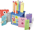 hand2mind Numberblocks Heroes with Zeroes MathLink Cubes Activity Set, Preschool Learning Activities, Math Manipulatives Kindergarten, Counting Blocks, Number Linking Cubes, Kids Educational Toys