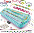 Yolscue Friendship Bracelet Making Kit for Girls,Bracelet Kit Toys,Arts and Crafts for Kids Age 7-12,Best Birthday Gifts Ideas for Ages 7,8,9,10,11,12 Year Old,Kids Bracelet String Toys Set (Blue)