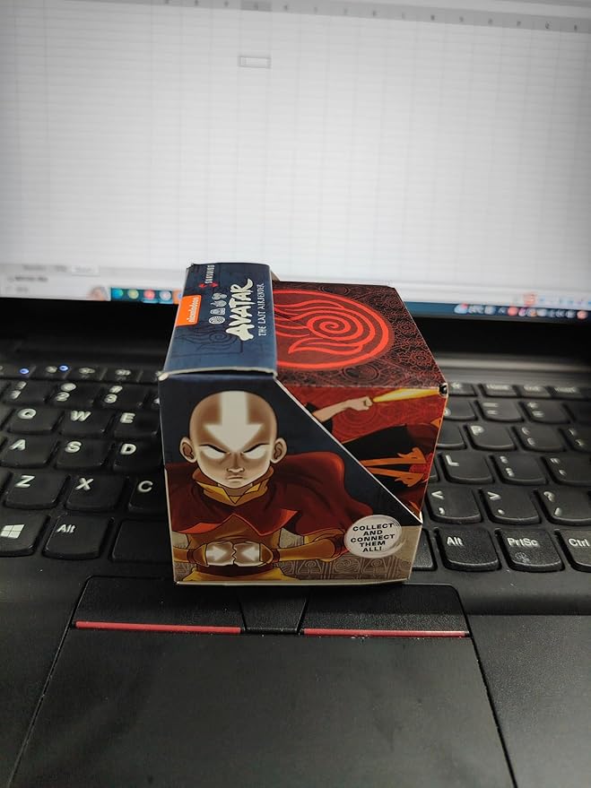 SHASHIBO Avatar The Last Airbender Shape Shifting Box - STEM Magnetic Fidget Cube That Transforms Into Over 70 Shapes, Download Fun in Motion Toys Mobile App (Fire)