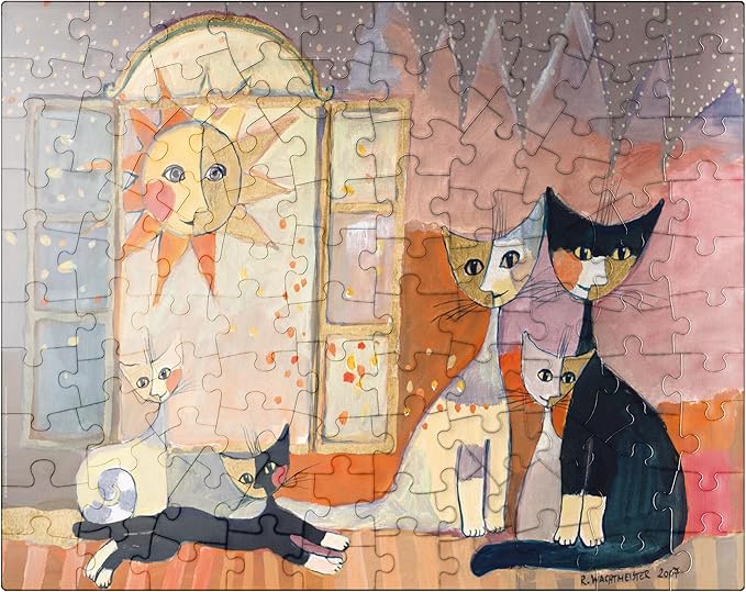 MyPuzzle Day - Rosina Wachtmeister - Premium 100 Piece Jigsaw Puzzle for Adults