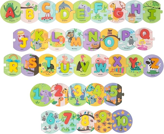 Fat Brain Toys Match & Learn Letters & Numbers - Early Reading & Writing, Preschool