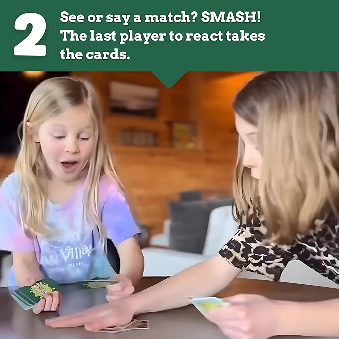 Ridley's Avocado Smash! 71 Piece Family Action Card Game with Storage Case,1 ea