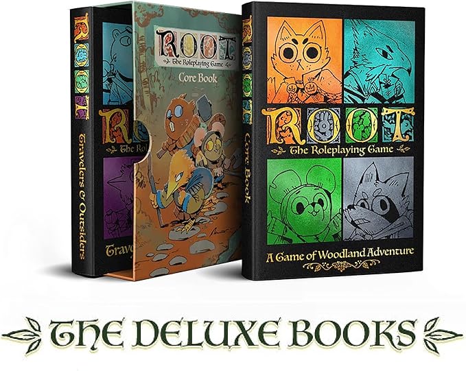 Magpie Games Root The Roleplaying Game Deluxe Set: Core Book and Travelers & Outsiders Expansion