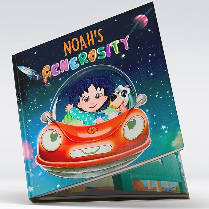 Personalized Book for Kids with Avatar and Name | Journey to Jelly Planet | Inspires Empathy and Kindness