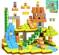 Magnetic Blocks- Magnetic Building Blocks Magnet Cube Toys Stacking, Build Forest Toys & Games Set, STEM Sensory Play, Birthday Giftsfor Kids Boys Girls Age 3 4 5 6 7 8 9 10 (54pcs 1inch)