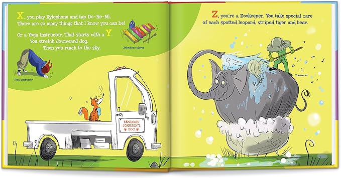 I See Me! ABC What I Can Be! - Personalized Children's Story (Hardcover)
