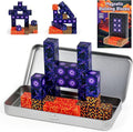 3 otters 32PCS Magnetic Building Blocks, Magnetic Cubes Portal Travel Toys for Kids Construction Sensory Toys for Toddler 3 4 5 6 7 8