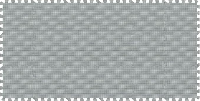 Yostrong® 18 Tiles Interlocking Puzzle Foam Baby Play Mat for Playing - EVA Babies Crawling Mat | Rubber Floor Work Out Mats for Home Gym. Gray. YOC-Lb18N