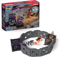 Schleich Eldrador Creatures - 71 PC BattleCave Arena Lava Vs. Shadow Playset - Lava Bull and Shadow Hound Set - Animal Monster Figurines for Boys and Girls - Fun Beast Toys for Kids Ages 7+ | 42673