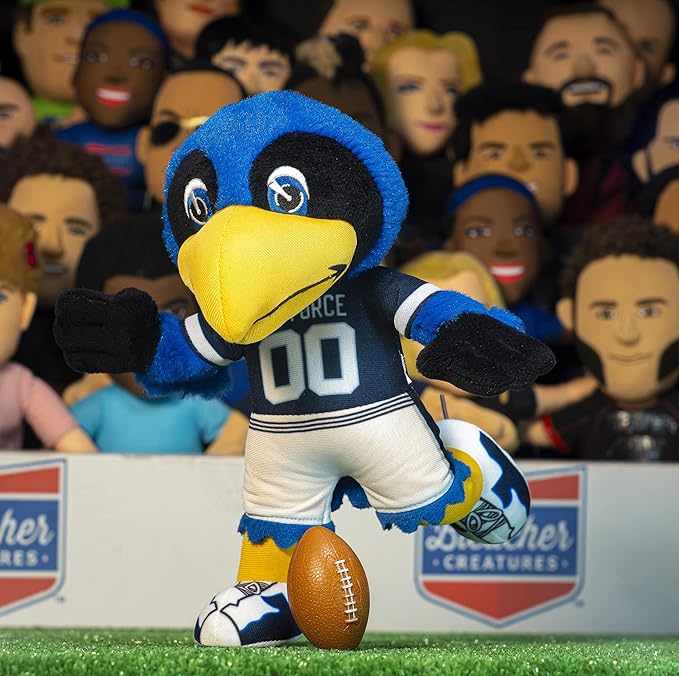 Bleacher Creatures Air Force Falcons The Bird 10" Mascot Plush Figures - A Mascot for Play or Display