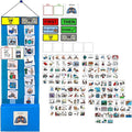 Visual Schedule for Kids – 133 Durable Plastic Picture Cards with Soft Loop Coins | Daily Routine & Chore Reward Chart for Home, School, Autism, ADHD & Special Needs Behavior Support