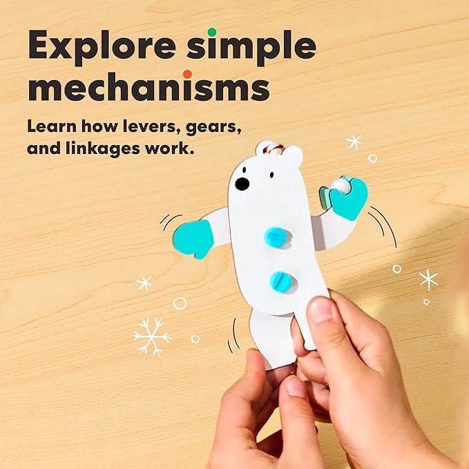 KiwiCo 12 Day Advent Ornaments | Build Your Own Christmas Tree Ornaments | Crackling Fireplace, Spinning Tree, Ringing Bells and More | 2025 Advent Ornaments for Ages 5+