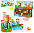 Mini Magnetic Blocks Toddler Travel Essentials Toys with Case Set, Kids Games Montessori Preschool Education Sensory Toys for 3-8 Year Old Boys Girls Christmas Birthday Gifts