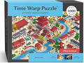 Time Warp Puzzle Mystery Jigsaw Puzzle 1000 Pieces for Adults Day Night Series - A Challenging, Difficult, Picture Changing Puzzle to Solve 26.625 x 19.25 in (Obon Festival)