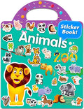 Reusable Sticker Book for Toddlers 2-4 Years, Stickers for Kids, Toddler Craft Activities, Toddler Travel Toys Ages 2+ Boy Girl Birthday Gifts