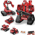 STEM Robot Kit for Kids Age 8-10 - 5in1 Building Toys with Remote & APP Control, Programmable Science Kits for Boys Age 8-13, Creative Engineering Toys for Hands-on Learning (495 Pieces)