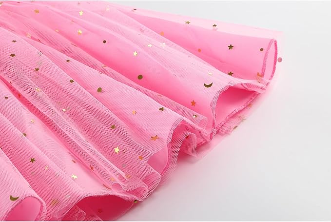 Princess Cape Set for Little Girl, 11PCS Princess Dress Up Clothes Cape Clock with Skirt for Girl 3-8 Birthday Gift