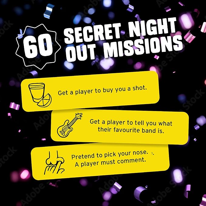 Don’t Get Got: Night Out | Award Winning Secret Missions Party Game for Adults and Family