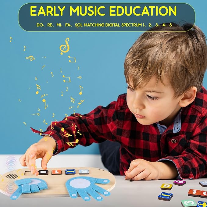 Montessori Toys Number Blocks Toys for Kids, Learning Toys for Toddlers 3+ Years with Music, Math Game Educational Toys, Homeschool Supplies Preschool Kindergarten Math Manipulatives