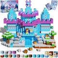 Magnetic Blocks - 150PCS Magnetic Blocks Build Ice Castle - Magnetics Toys for Montessori Toddler Christmas Birthday Gifts - STEM Sensory Toys for 3 4 5 6 7 8 9 10 Year Old Girls