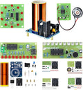 Soldering Practice Kit 5 DIY Electronics Projects Soldering Kit DIY Tesla Coil Simple Welding Skills Plug-in Circuit Kit Learn Soldering Kit for Beginners (5-Kits-TSL)