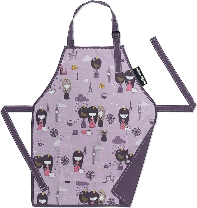 Urban Infant Little Helper Kids Apron - Children's Cooking Art Gardening - Great Gift for Toddler Boys and Girls