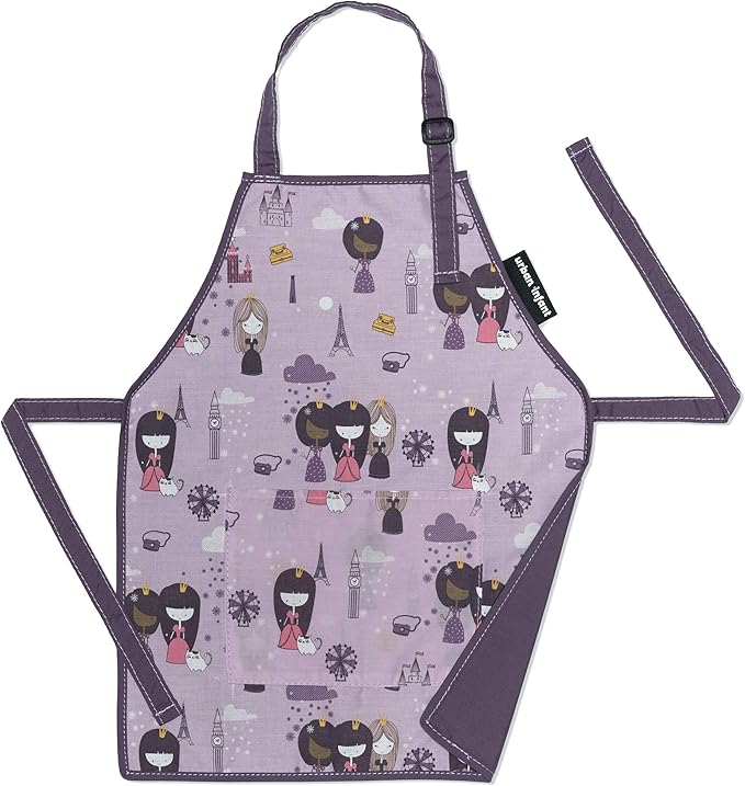 Urban Infant Little Helper Kids Apron - Children's Cooking Art Gardening - Great Gift for Toddler Boys and Girls