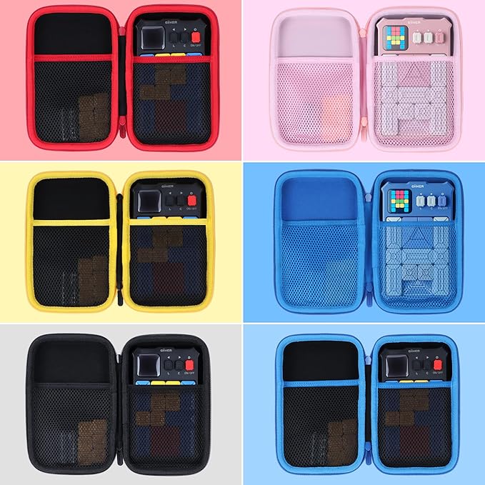 Storage Case Compatible with GiiKER Super Slide Puzzle Original 500+ Challenges Brain Teaser Puzzle (Blue Case)