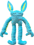 Mushies Stretchable Pop Tube Toy – Extra-Long 18" Retractable Arms/Legs, Hook and Loop Hands/Feet – Wearable, Bendable Fidget for Focus, Mood & On-The-Go Fun