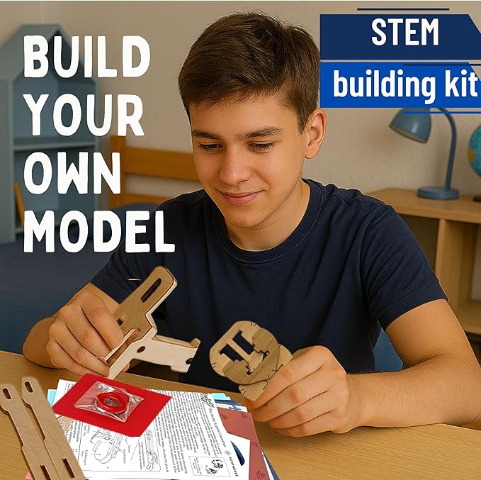 PATHFINDERS STEM Kit – Paper Airplane Launcher | Science Kits for Kids | stem Toys Physics Toys | Kids Engineering kit | Learning Resource