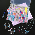 Uniartfy 305Pcs Charm Bracelet Making Kit with Organizer Box, Beads Charms for Jewelry Making Kit, Birthday Gifts for Girls 8-12, DIY Arts Crafts for 6 7 8 9 10 11 12 Year Old Kids, Teens, Women