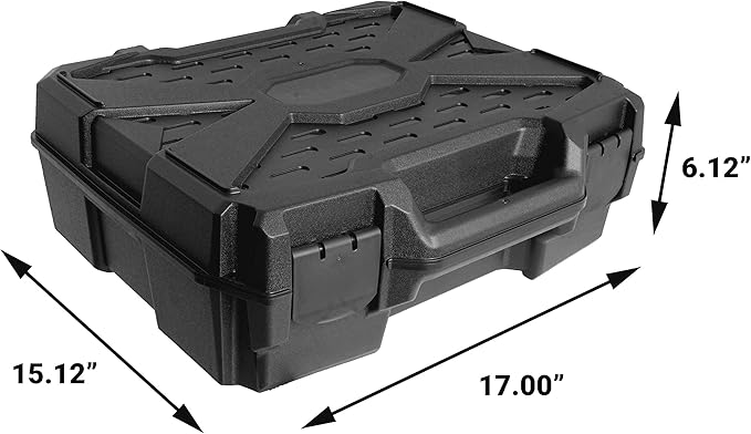 Case Club 75-130 Graded Coin Slab Case - Slotted Foam Separates Slabs - Fits PCGS, NGC & More - Travel Holder for Storage, Transport, & Organization of Coin Collection - Hard Shell, Plastic