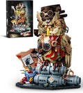 Detective Owl Building Set for Adults, Compatible with Lego Owl, 1286PCS Collection Model Creative Bird Building Toy, for Kids Boys Girls 8+