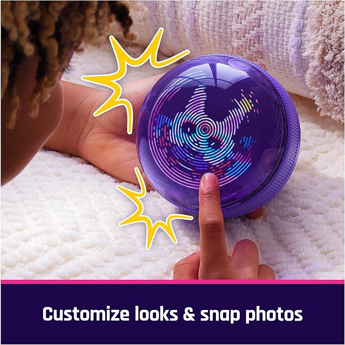 Bitzee, Hamster Ball Interactive Toy with Over 20 Hamsters Inside, Rolls & Reacts to Touch, Digital Pet Kids Toys for Girls & Boys Ages 5 and up