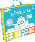 Open The Joy Feel Better Box: Get Well Soon Kids Gifts Basket, 50+ Fun Activities, Games, Toys, Conversation Cards, Origami, Clay Art, Magic Tricks, DIY - Great Gift for Kids After Surgery Ages 4+