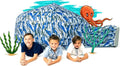 The Original AIR FORT Build A Fort in 30 Seconds, Inflatable Fort for Kids (Ocean Camo)