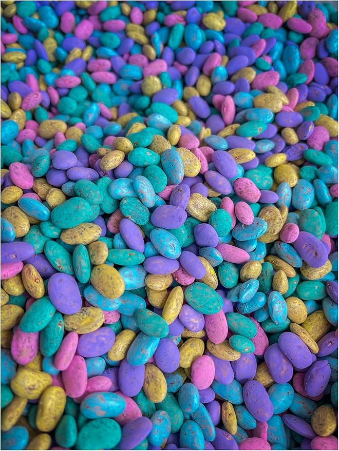 Colorful Sensory Bin Filler Themed and Seasonal Beans (Pastel, 4 Cups)